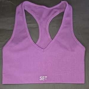 Set Active Purple Sports Bra
